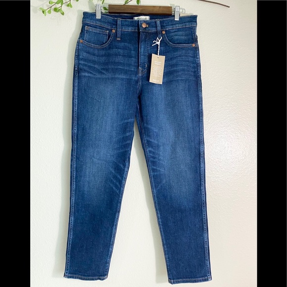 NWT Madewell Slim Straight Jeans | Size 31 - Picture 6 of 9